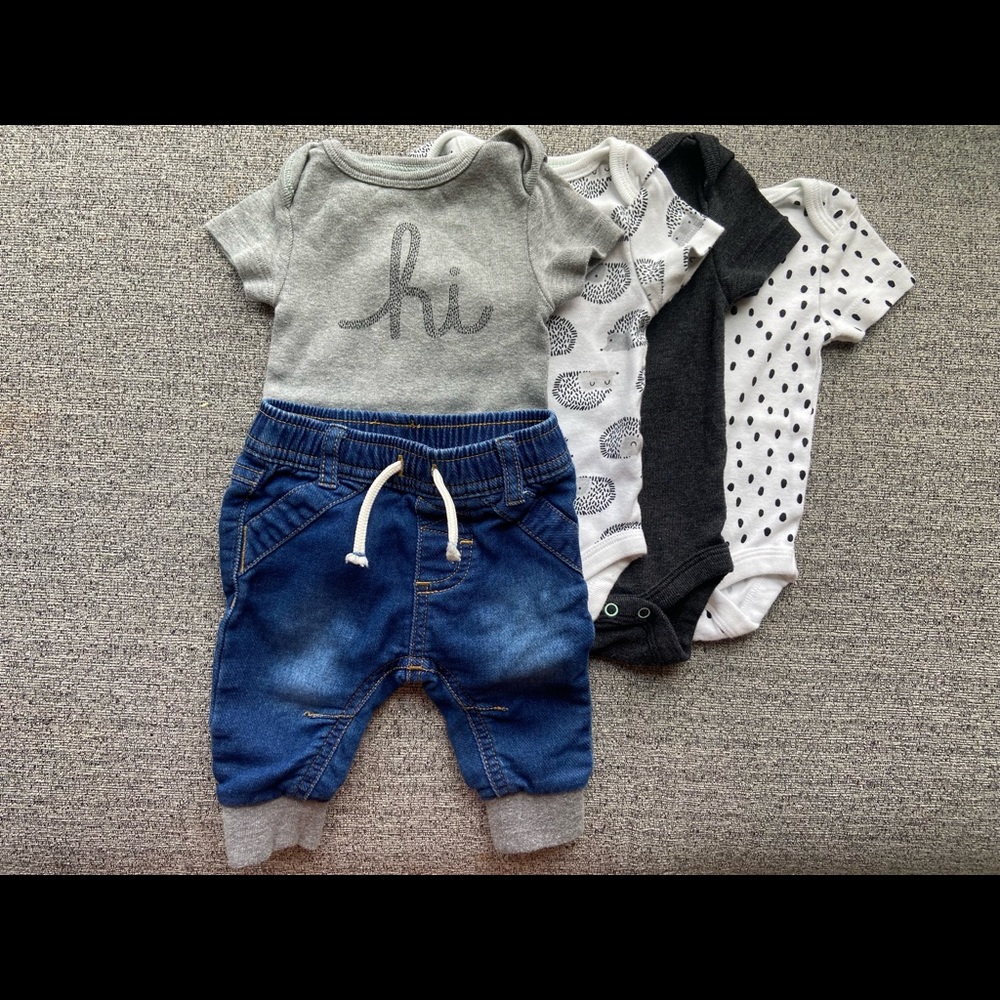 Onesie & Jean Lot